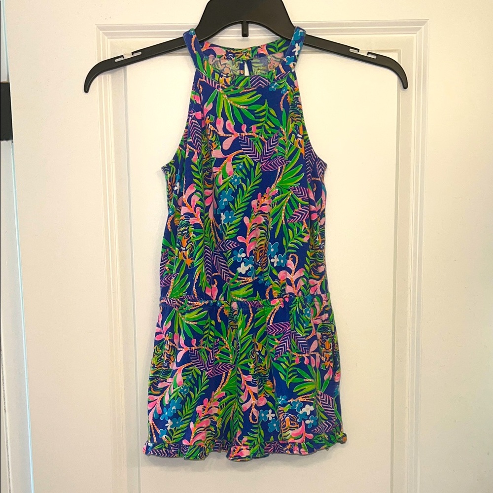 Lilly Pulitzer Girls Romper - Size L (8-10)